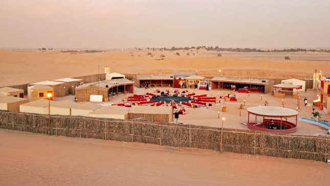 DELUXE DESERT SAFARI WITH FOOD TABLE SERVICE(VIP) - daycation tour